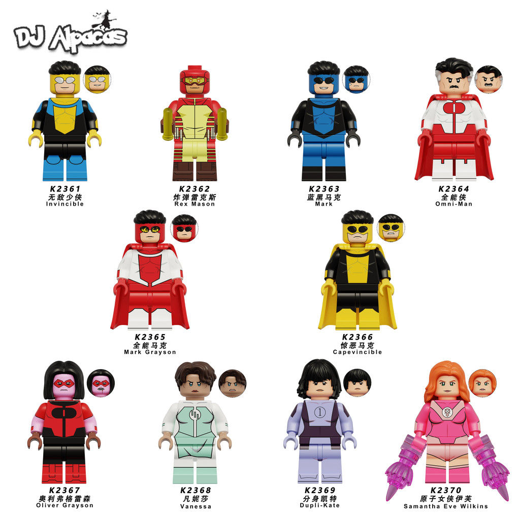 มินิฟิกเกอร์ Invincible Mark Omni Man ของเล่นสะสมตุ๊กตา