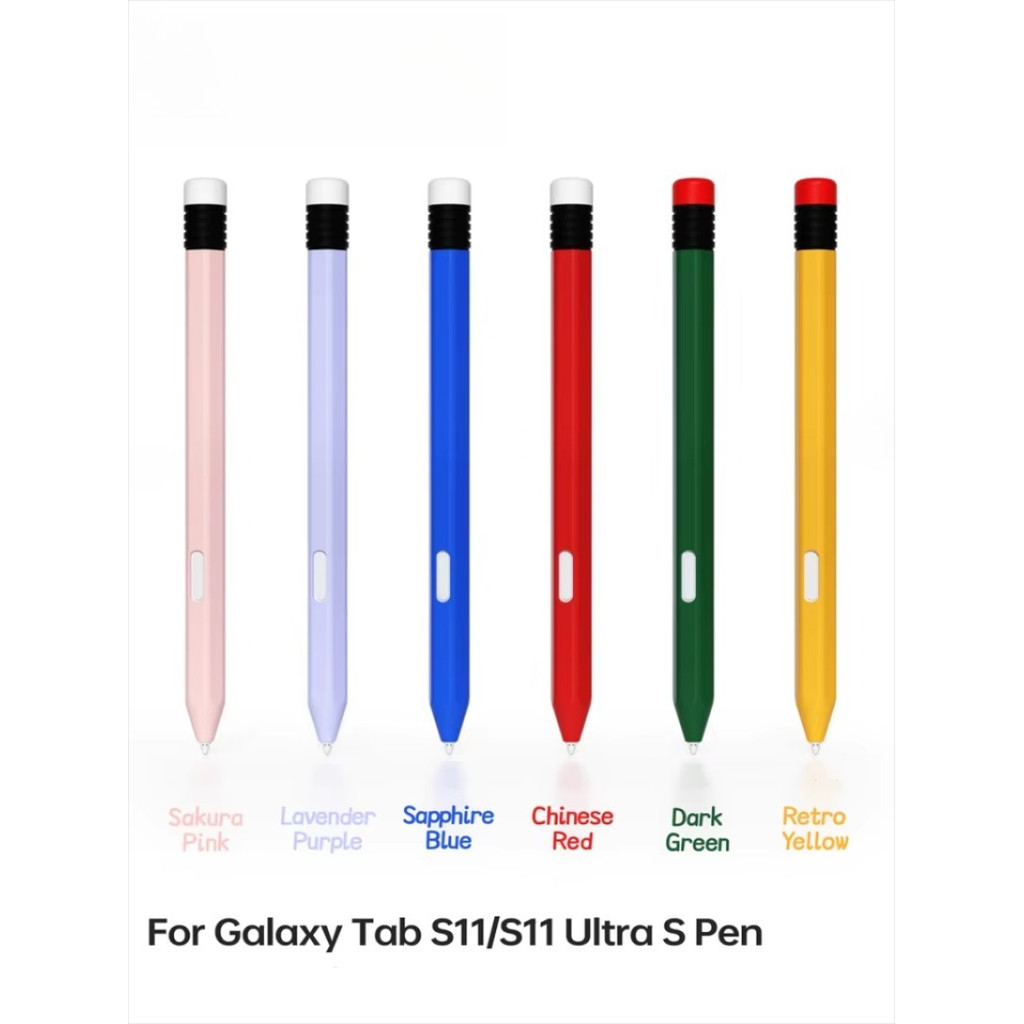 SAMSUNG ซิลิโคนดินสอสําหรับSamsung Galaxy Tab S11 S-Penกันกระแทกลื่นแท็บเล็ตStylusสําหรับSamsung Gal