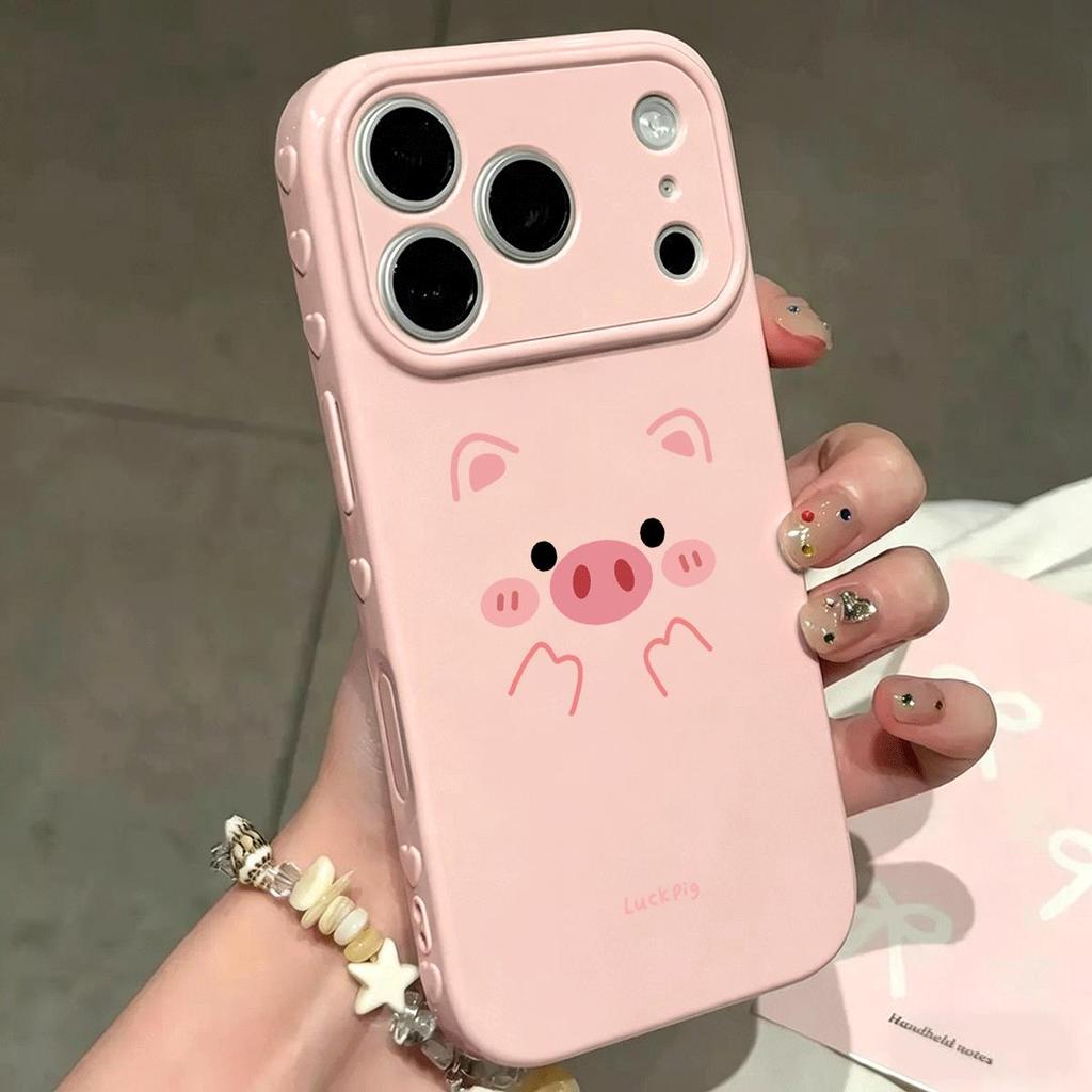 Piglet สําหรับ iPhone 1715 Case 16P ใหม่ 1413 Soft Case 16 น่ารัก XR Daily