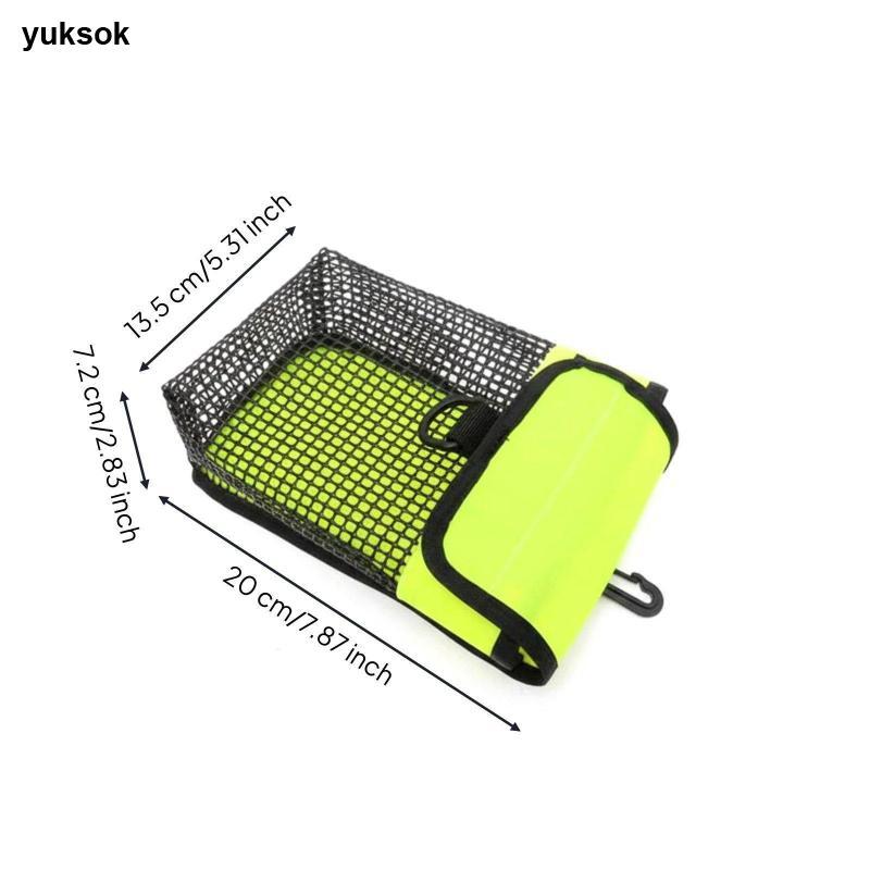 Yuksok ดําน้ํา Smb กระเป๋าตาข่าย Diver กระเป๋า Scuba SMB Buoy อุปกรณ์เสริม Organizer สําหรับ Marine 