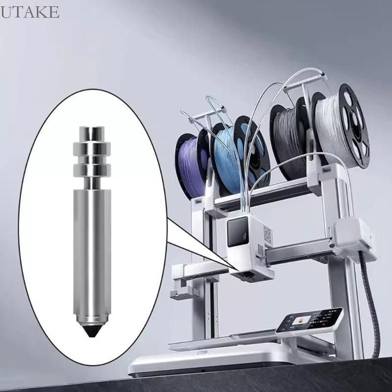 Utake 3D เครื่องพิมพ์ Extruder หัวฉีดขนาดต่างๆ 0 2 มม.ถึง 0 8 มม.โลหะชุบทนความร้อนสําหรับ X