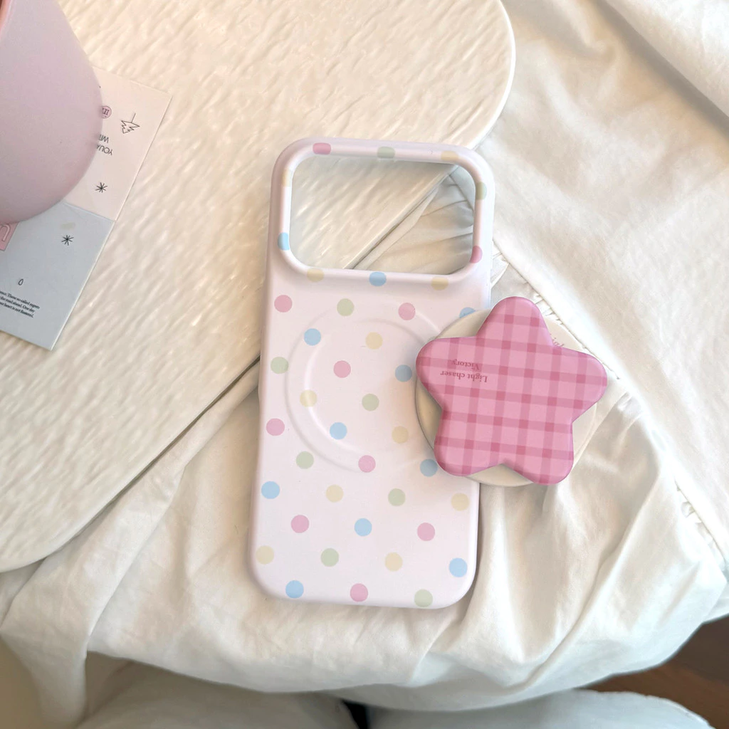 [Sheren] เคสโทรศัพท์ Star Polka Dot เหมาะสําหรับ i17 16 15 14 13 12 11 pro max  เคสไอโฟน thumbnail 4