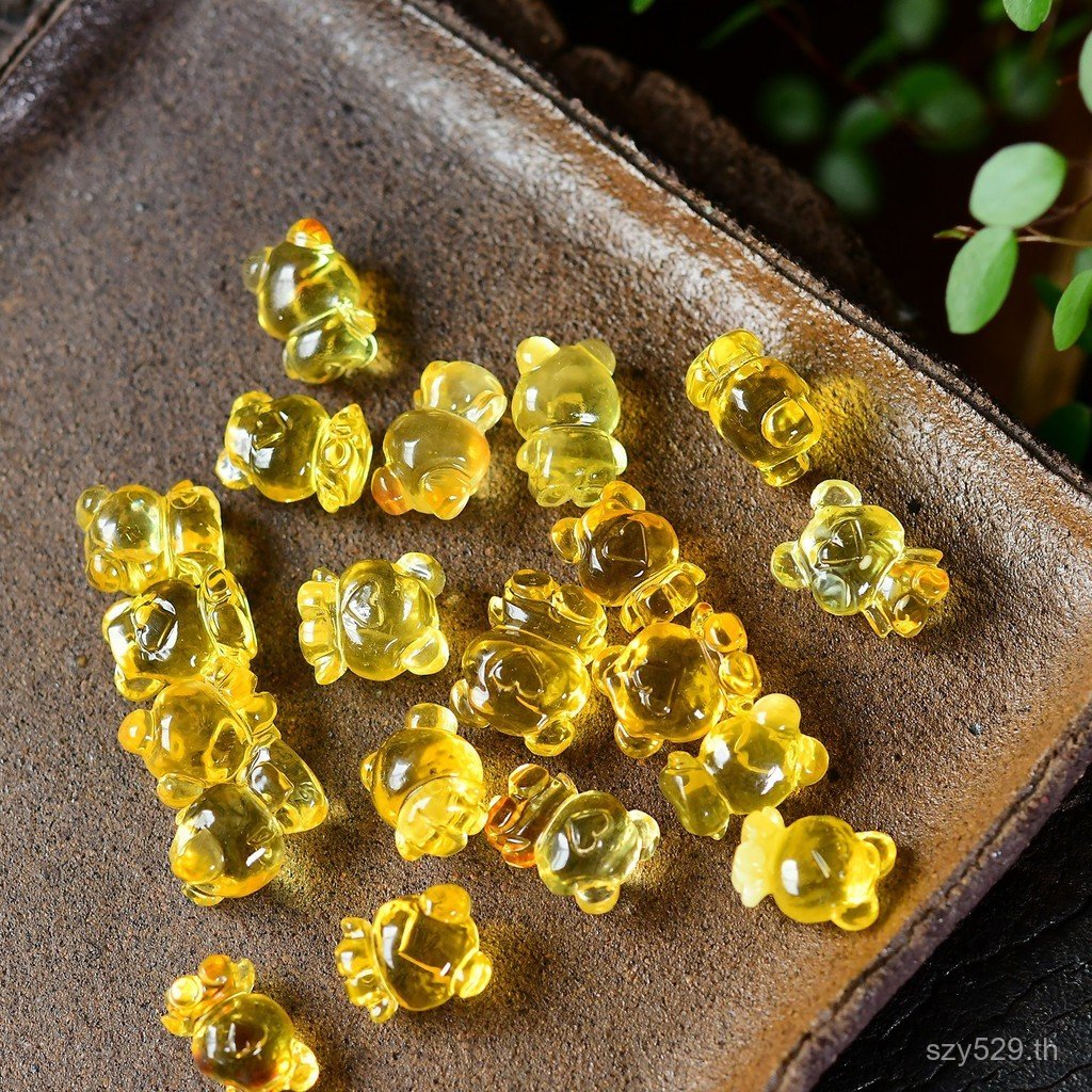 คริสตัลแบบขี้ผึ้ง สร้อยข้อมือสองข้าง และสร้อยคอมากกว่า พร้อมอุปกรณ์ทำเองสำหรับจี้ จาก Jinpo E2MC