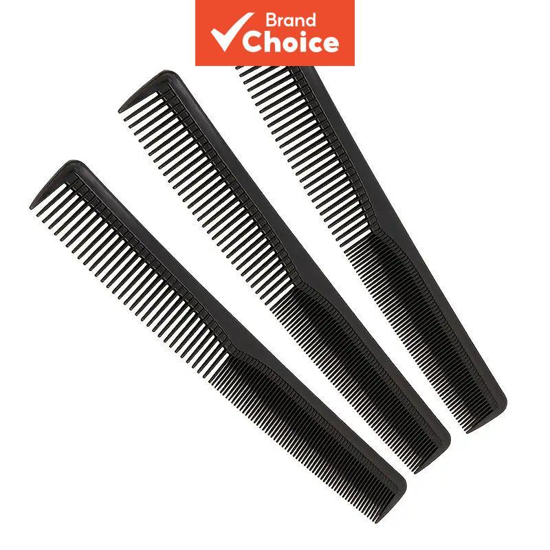 หวีผมสองด้านสําหรับจัดแต่งทรงผม พกพาสะดวก สําหรับร้านตัดผมและบ้าน