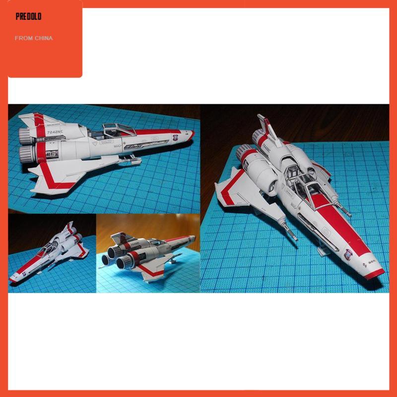 [Predolo] Battlestar Galactica Collection Mk II Ship Paper Model Kit Replica Toy