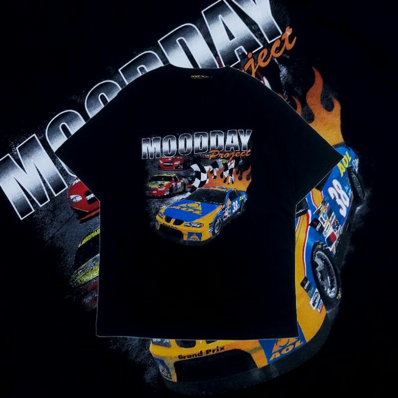 เสื้อยืดโอเวอร์ไซส์ nascar vintage moodday project เสื้อยืดโอเวอร์ไซส์