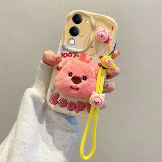 เคส VIVO Y04s ของเล่นตุ๊กตาน่ารัก เคสโทรศัพท์ซิลิโคนอ่อนนุ่ม TYMR1