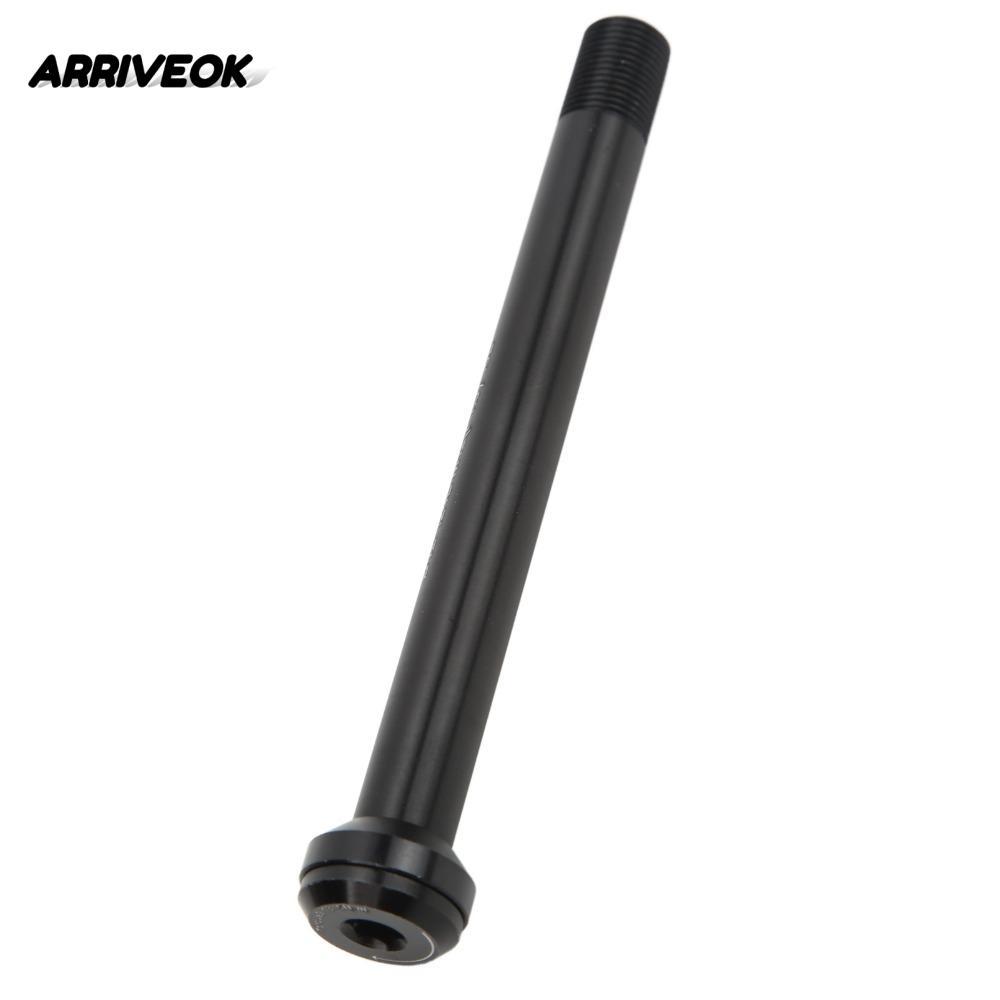 ARRIVEOK เพลา Thru จักรยาน,น้ําหนักเบา 12*124L*M12(P1.0)*16L/12*174L*M12*(P1.0)*19L Quick Release,ทน