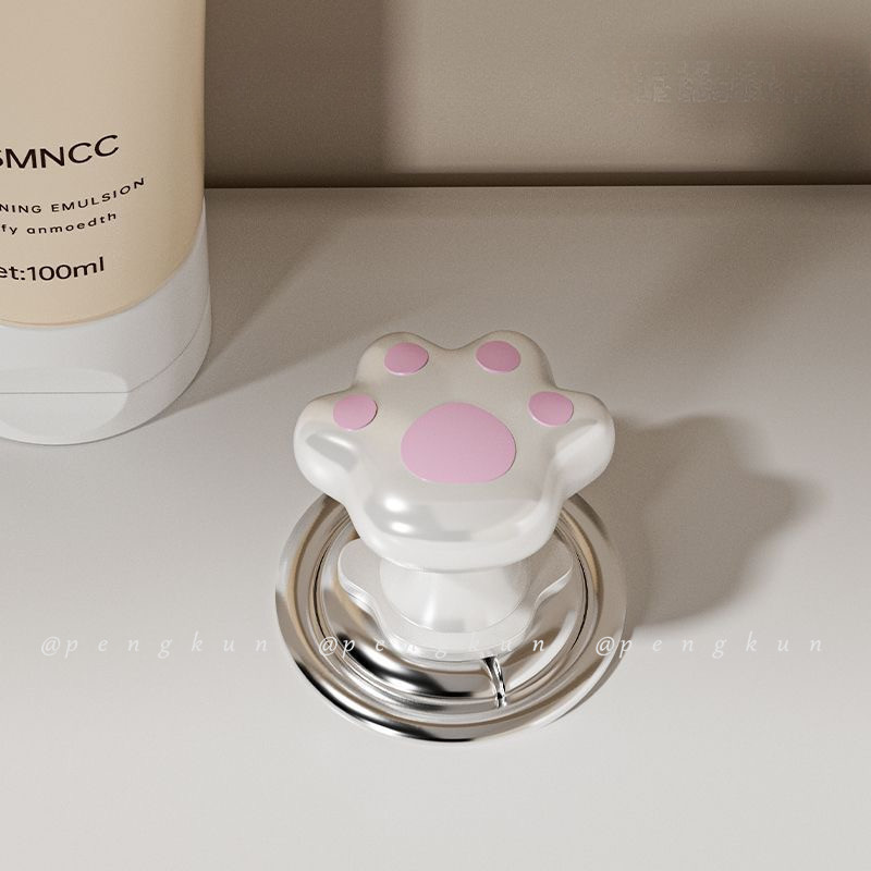 ️ขายดี️ # sale # Cute Cat Claw Toilet Press Handy Tool Elegant Creative Nail Anti-Breaking Flush Press Switch Accessories สวิตซ์ถังน้ําพิเศษ UOZO
