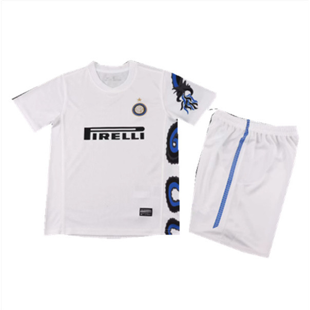 ชุดเด็ก 2010 IM Retro Jersey away Sports Shirt ชุดเด็ก 16-28