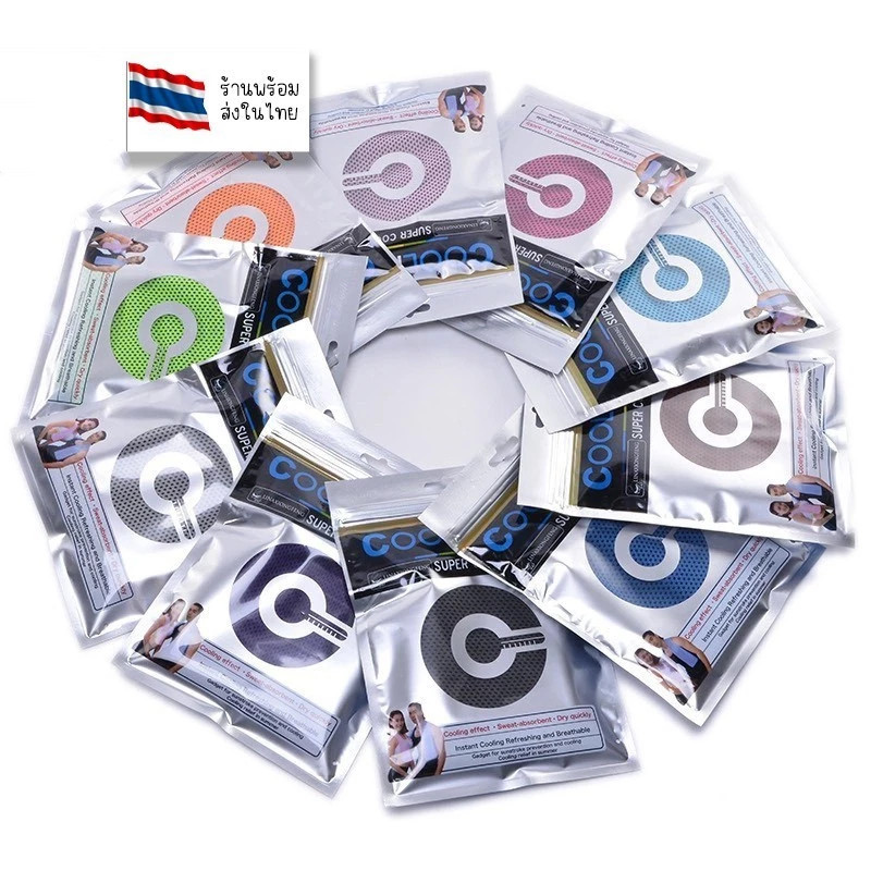 ผ้าเย็นซับเหงื่อ สำหรับนักกีฬา เก็บความเย็นได้ดีเยี่ยม พกพาสะดวก