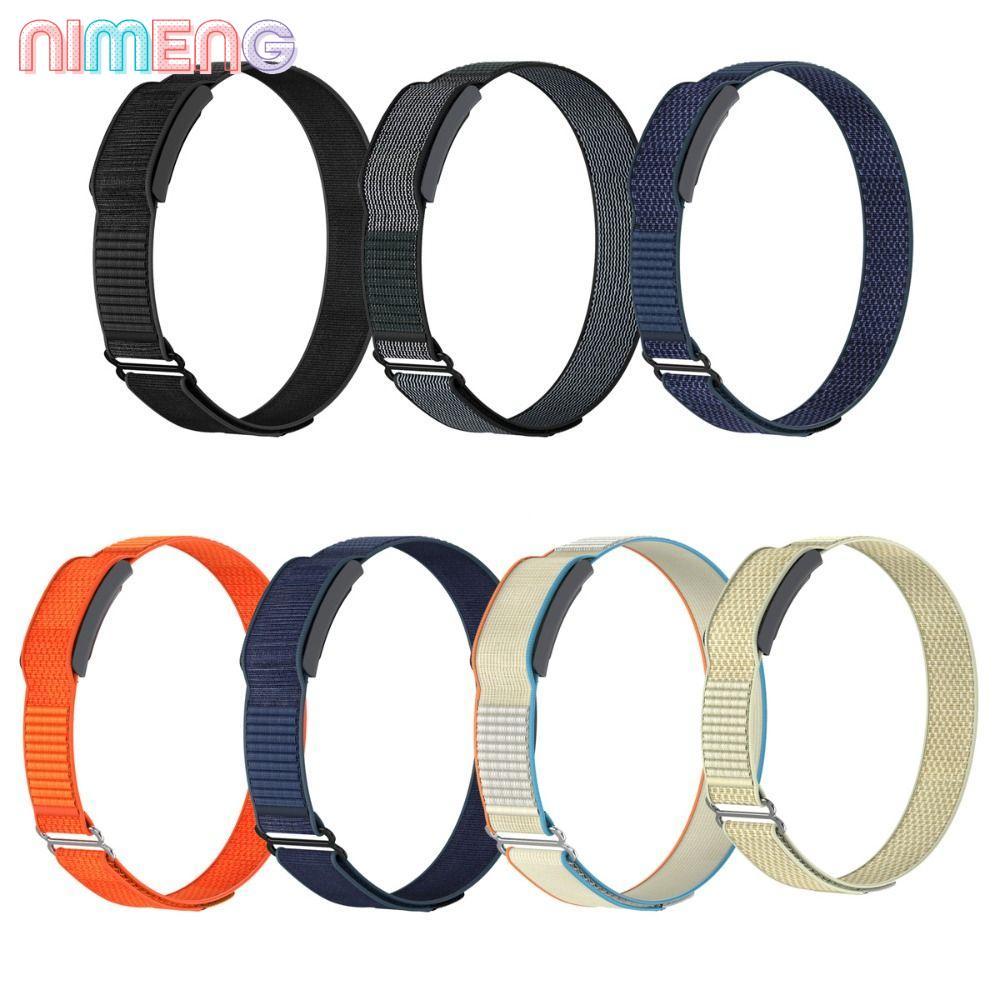 NIMENG สายรัดฟิตเนส Tracker, 22 มม., ห่วงออกแบบ Breathable ปรับ Bicep Band สําหรับ Amazfit Helio สายคล้อง