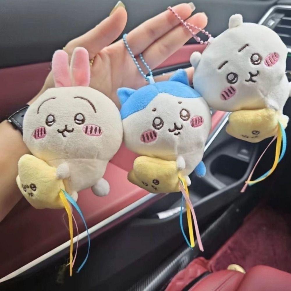 BANDOLERA Chikawa ตุ๊กตา, ตุ๊กตาการ์ตูน Chikawa พวงกุญแจ, แฟชั่น Hachiware Star Usagi กระเป๋าจี้ของข
