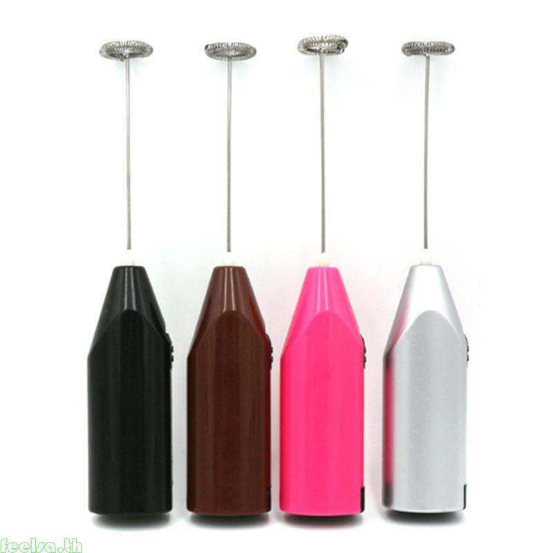Feela เครื่องตีฟองนมมือถือโฟม Maker Whisk Drink Mixer Mini Foamer สําหรับ Lattes Coffee