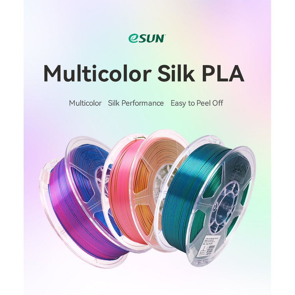 Silk Magic PLA eSun Filament 1.75mm 1 KG