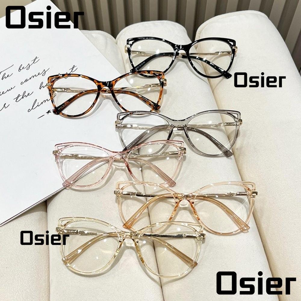 แว่นตา OSIER TR90, แว่นตาป้องกันแสงสีฟ้าโลหะป้องกันแสงสีฟ้า, สบายเบาแบบพกพาป้องกันดวงตาแว่นตาออปติคอ