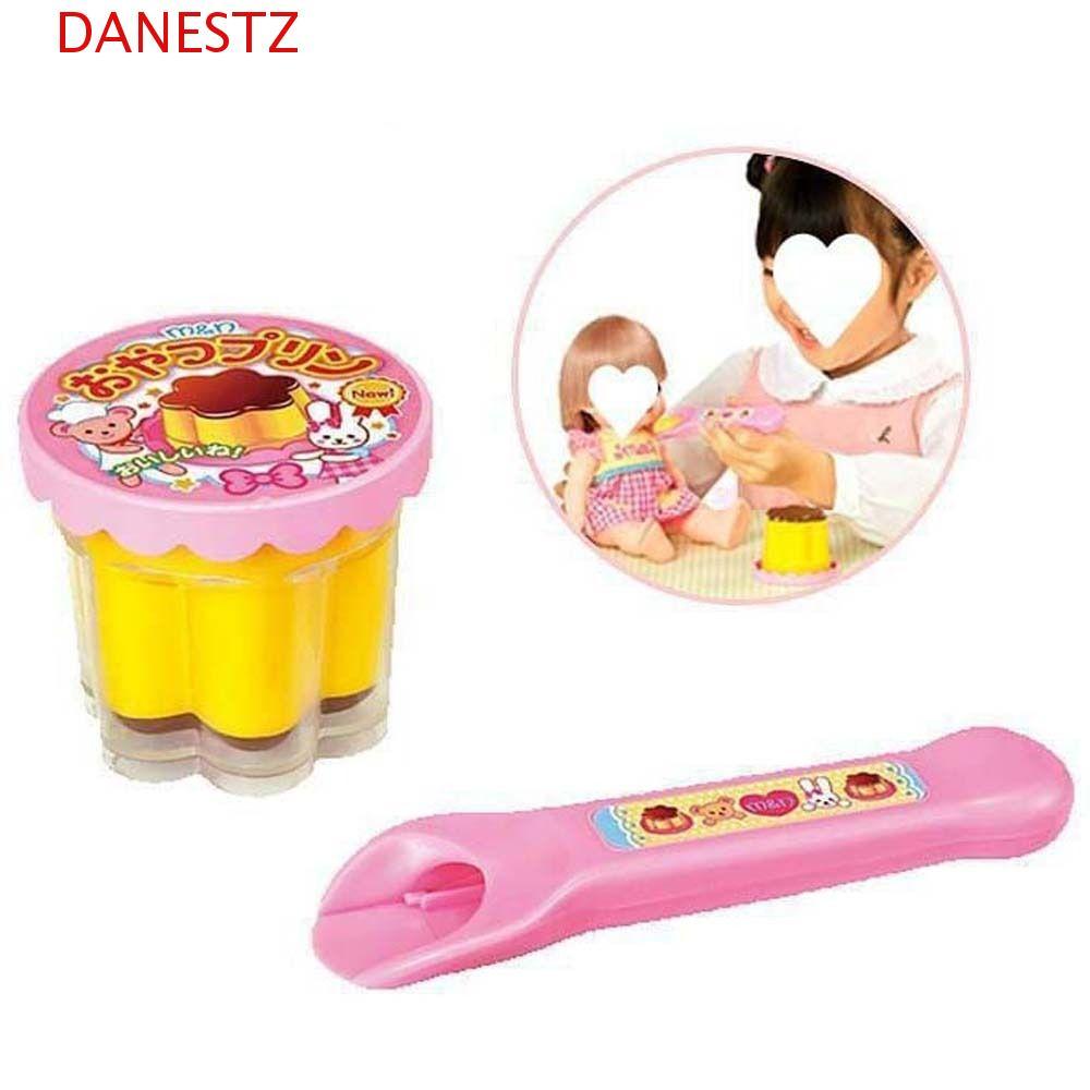 DANESTZ Pudding Feeding Toy, Early Education Food Feeding Strawberry Pudding Toy, Creative Pretend P