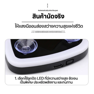 💖💙【MM-149-SOLAR】 ไฟ LEDโซล่าเซลล์รูปหัวใจ ติดหน้ากระจกรถ (IP65) พลังงานแสงอาทิตย์ สำหรับติด