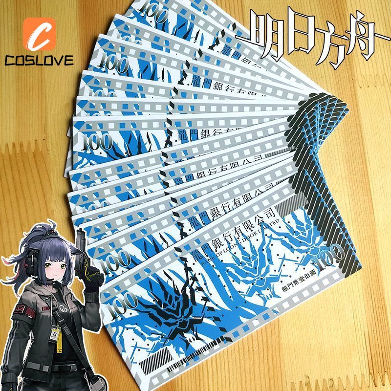 อะนิเมะเกม Arknights Rhodes Island LMD ตกแต่งเกมเงินคอสเพลย์ Props อะนิเมะและมังงะของสะสม Party Prop