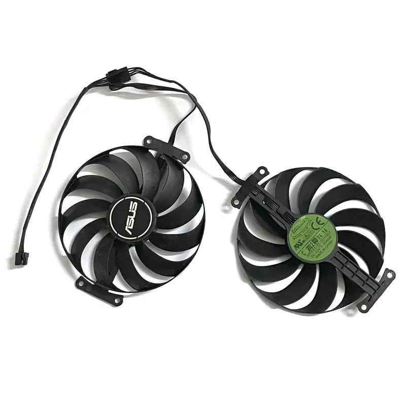 95MM 5PIN CF1010U12S T129215BU RX6600XT 6700XT GPU พัดลมสําหรับ ASUS RADEON DUAL RX 6600 6600 6600XT