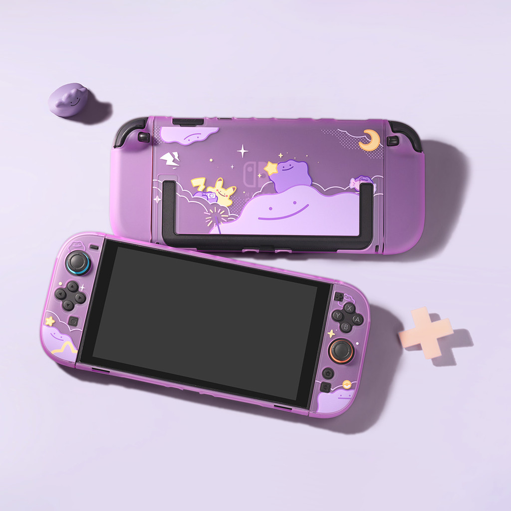 เคส Nintendo Switch น่ารักสําหรับ Nintendo Switch 2, เคสพีซีแบบแข็งสําหรับ Joy-Con- Ditto