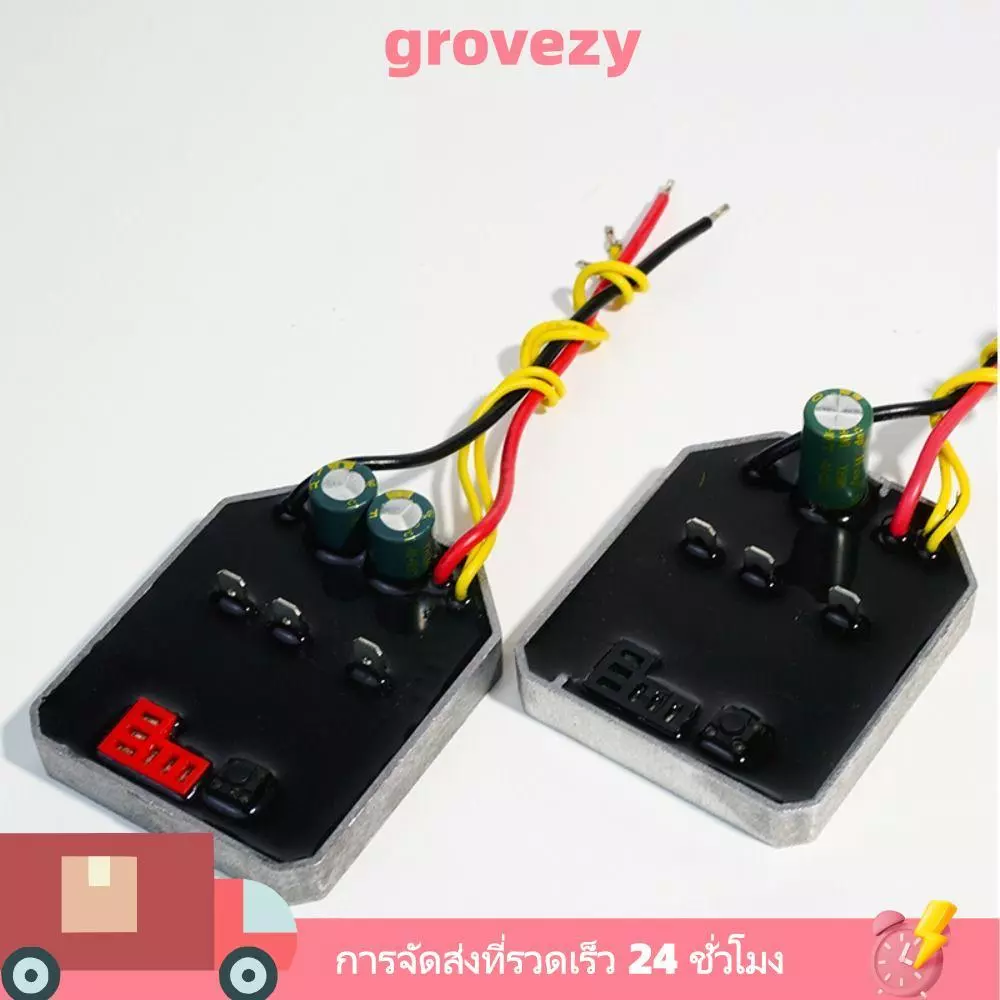 GROVEZY บอร์ดควบคุมเครื่องบดมุม, แผงวงจร สวิตช์ความเร็วลิเธียมไร้แปรงถ่าน, คอนโทรลเลอร์ทนทานเครื่องมือไฟฟ้าสวิตช์ความเร็วประแจไฟฟ้าสําหรับ DAYI