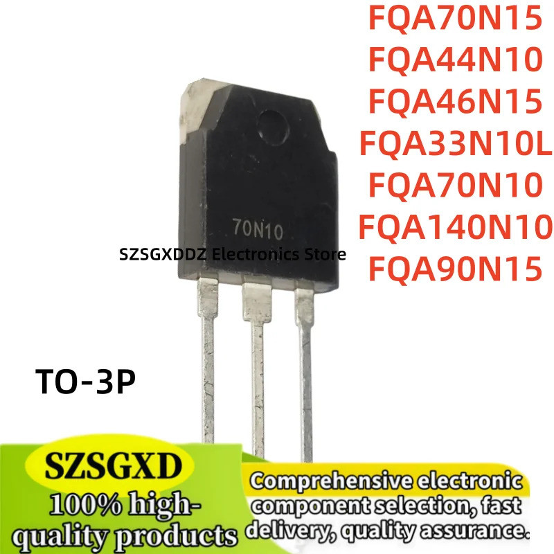 5PCS FQA90N15 FQA70N15 FQA46N15 FQA140N10 FQA44N10 FQA33N10 TO3P 90N15 46N15 46N15 45N10 ทรานซิสเตอร