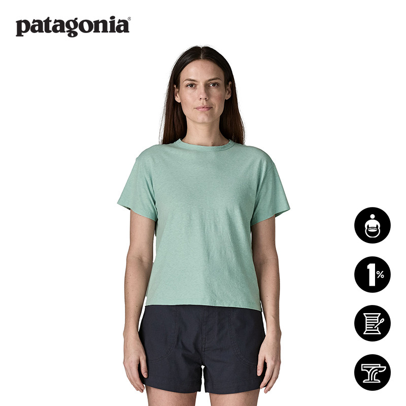เสื้อยืดลําลองสําหรับสุภาพสตรี Trail Harbor 42060 patagonia patagonia