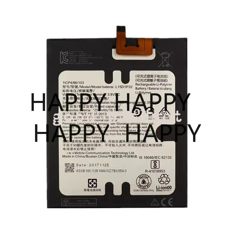 L15D1P32 4250mAh แบตเตอรี่สําหรับ Lenovo Tab3 Tab 3 8 Plus TB-8703F 8703N 8703X 8703 PB1-750N PB1 75