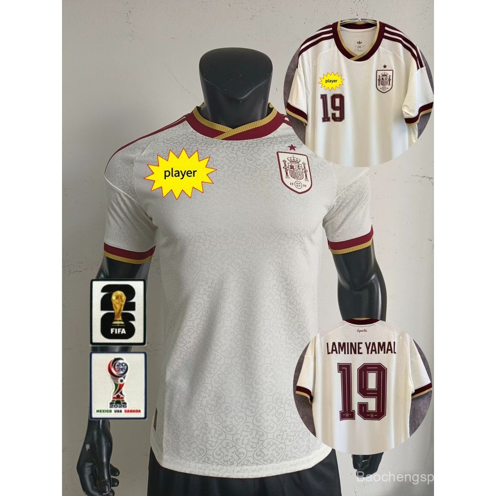 2026-2027 ซีซั่น [สเปน] เสื้อยืดเยือน-รุ่นPlayer S-4XL