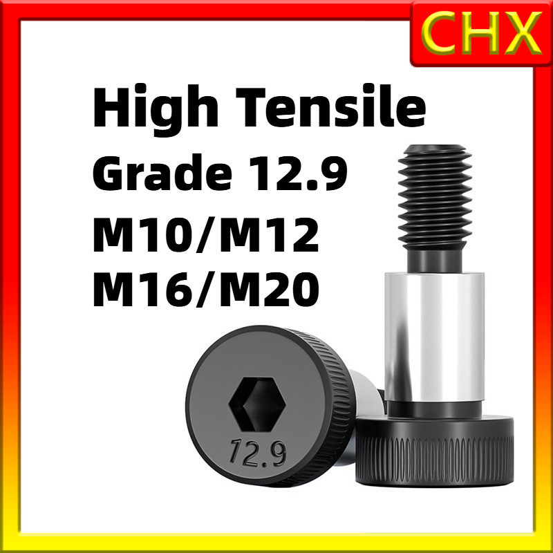 น็อต โชว์เดอร์ จม หกเหลี่ยม โบลท์ หัวจม ระดับ 12.9/ Hexagon Socket With Shoulder Stripper Bolt M10/M12/M16/M20 CHX-1