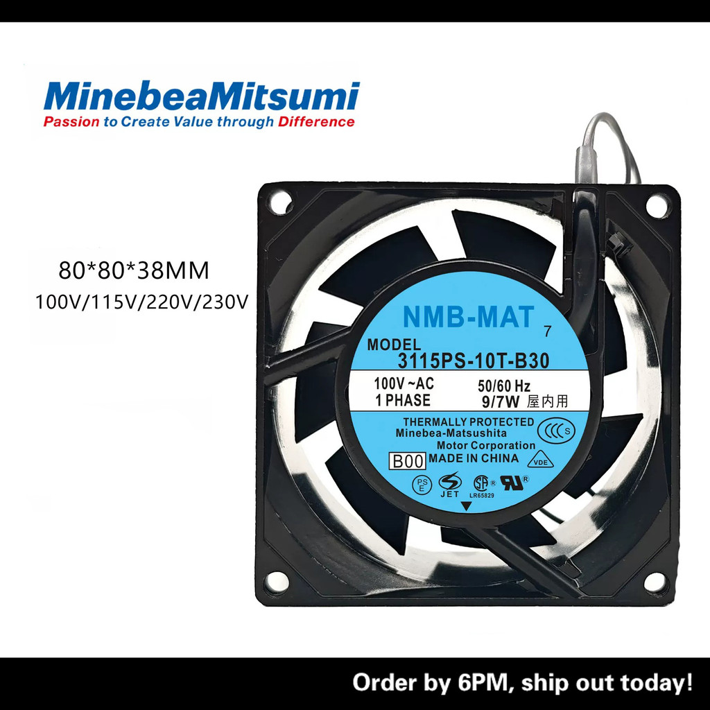ยี่ห้อใหม่ NMB 3610PS/3115PS/FS-22T/12T/20T/10T/23T/W-B30 พัดลมระบายความร้อน