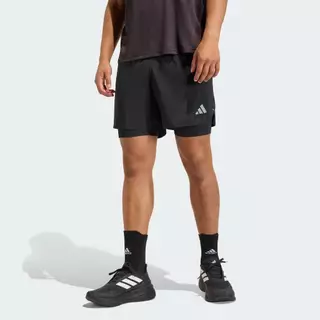 adidas วิ่ง กางเกงขาสั้น adi365 Running Essentials 2in1 ผู้ชาย สีดำ KA4331