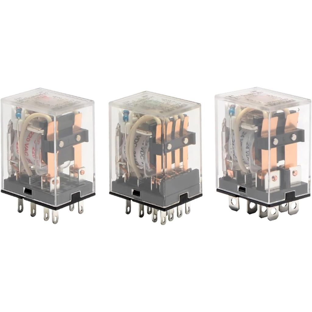 1 ชิ้นรีเลย์ขนาดเล็ก CDZ9-52PL รีเลย์บาง 14 ฟุตกว้าง 8 ฟุต 5ADC24V12VAC220V(CDZ9 53PL 11 pins 5A 3 เ