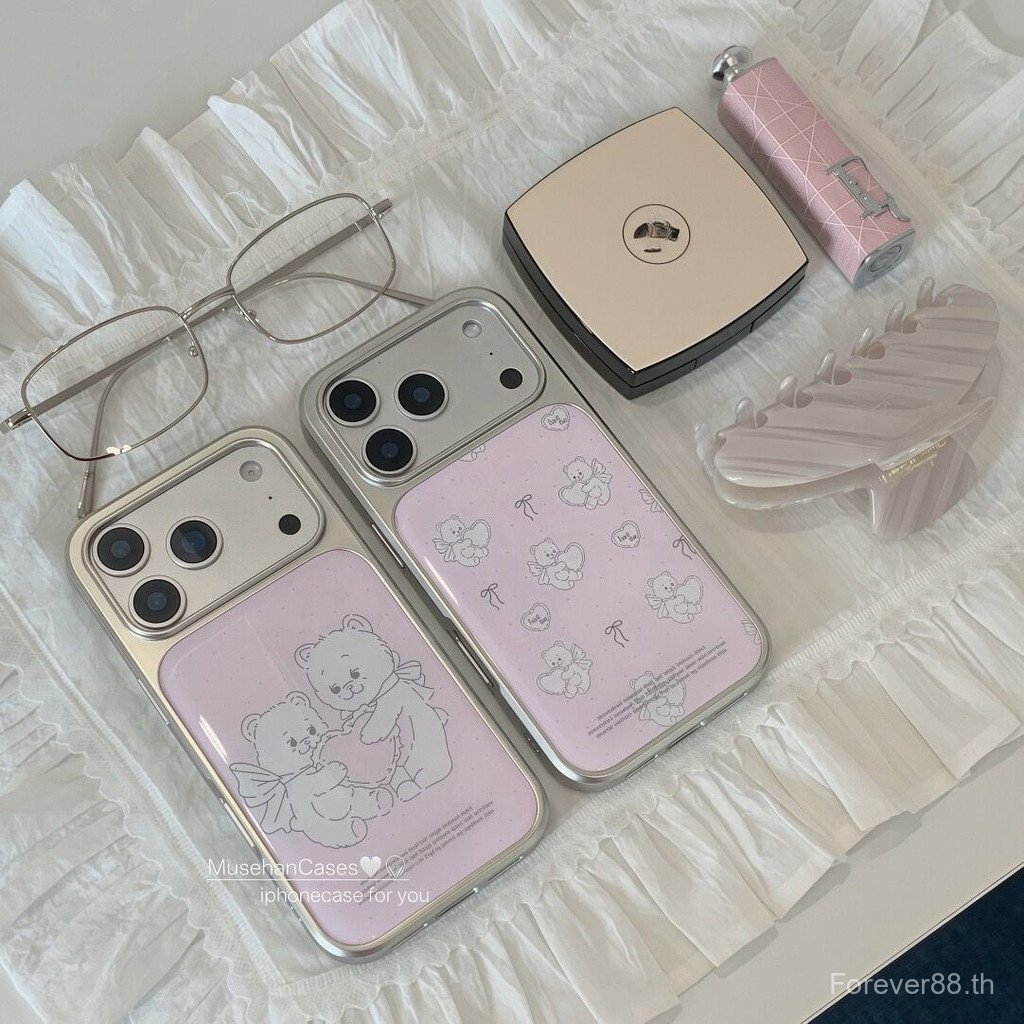 เคสโทรศัพท์ เหมาะสําหรับ iPhone 11 12 13 14 15 16 17 Pro max Plus Air ญี่ปุ่นเกาหลี ins Sweet Hydrog