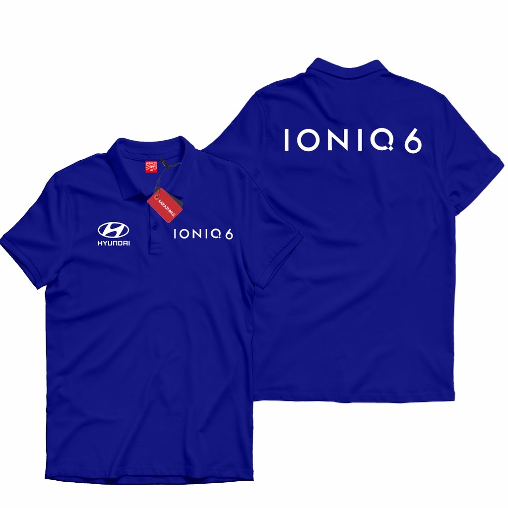 เสื้อแข่งไมโครไฟเบอร์ Hyundai Ioniq 6 เสื้อยืด