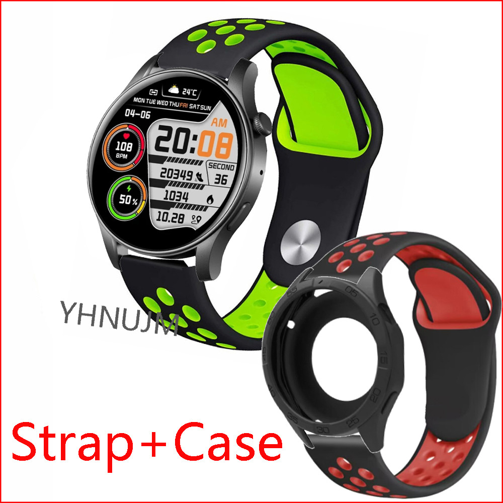 สายนาฬิกาซิลิโคนสําหรับ COLMI V73 Soft SILICONE cover กีฬาสร้อยข้อมือ Smartwatch สายรัดข้อมือ Correa