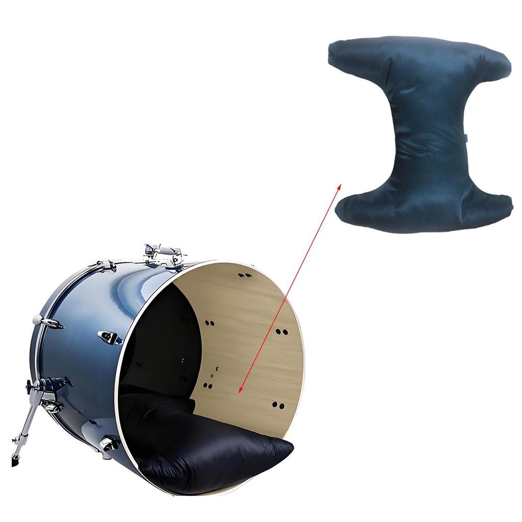 [trdfdv] Drum Pillow Bass Drum Dampening Pad Professional, Robust Drum Pad น้ําหนักเบา