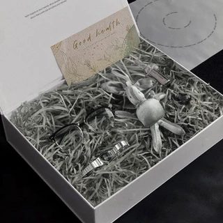 [พร้อมส่ง 100g] กระดาษฝอยสี กระดาษรองกล่องพัสดุ ตกแต่งกล่องของขวัญ ถุงขนม กันกระแทก เพิ่มความหรูหรา ถนอมของขวัญ