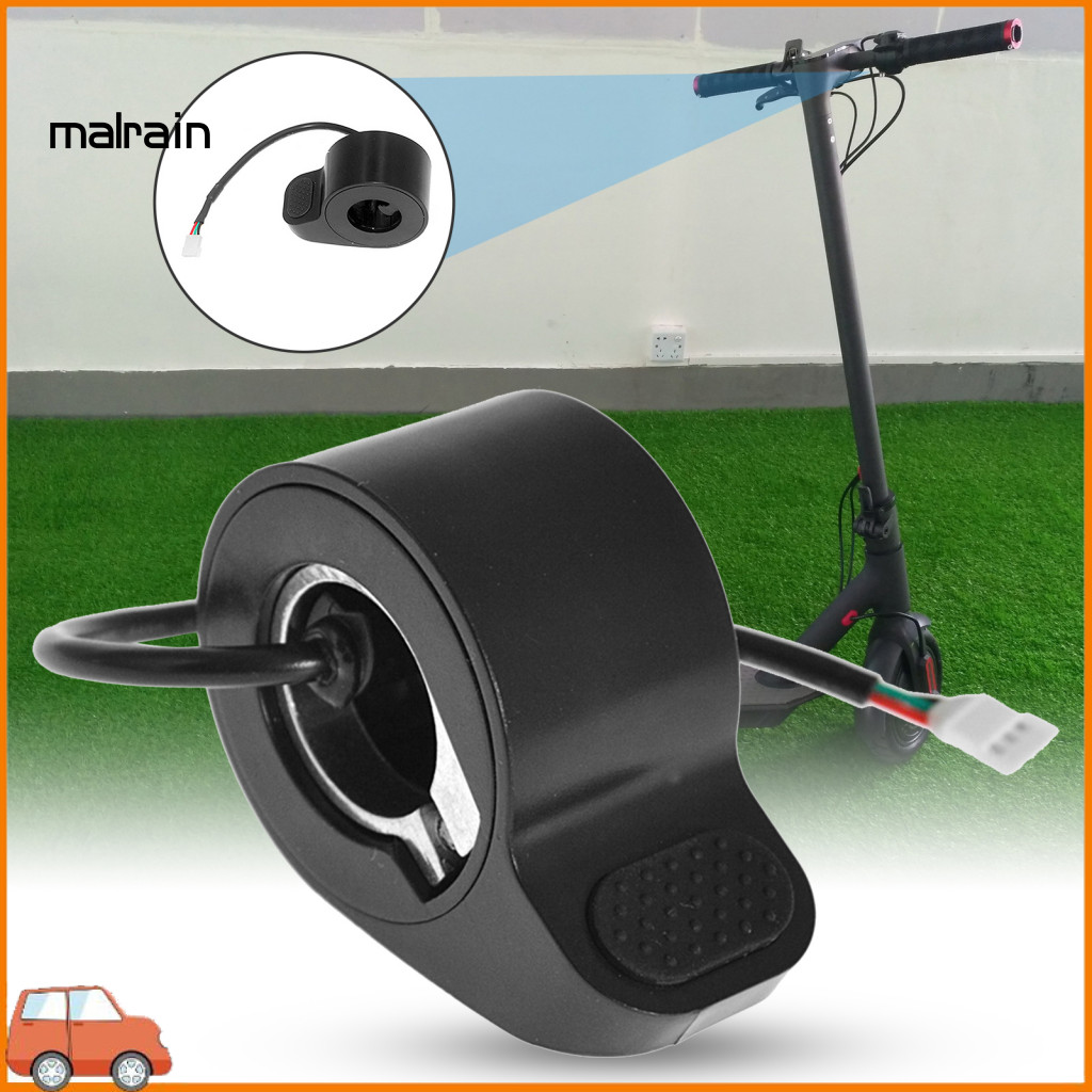 [Ma] Scooter Thumb Throttle ความแม่นยําสูง Potentiometer คันเร่ง Ebike Thumb Speed คันเร่งสําหรับ Go