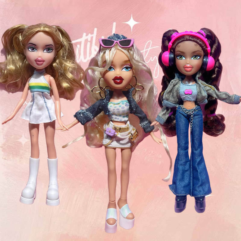 Bratz Bez Doll Surprise Big Sister Doll มีจําหน่ายของแท้อุปกรณ์เสริมกระเป๋าสร้อยคอรองเท้าโทรศัพท์มือ