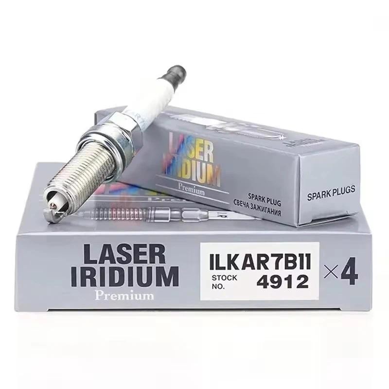 4/6 ชิ้นอิริเดียมหัวเทียน 4912 ILKAR7B11 สําหรับ Toyota Corolla Matrix Prius V Pontiac Vibe Scion XD