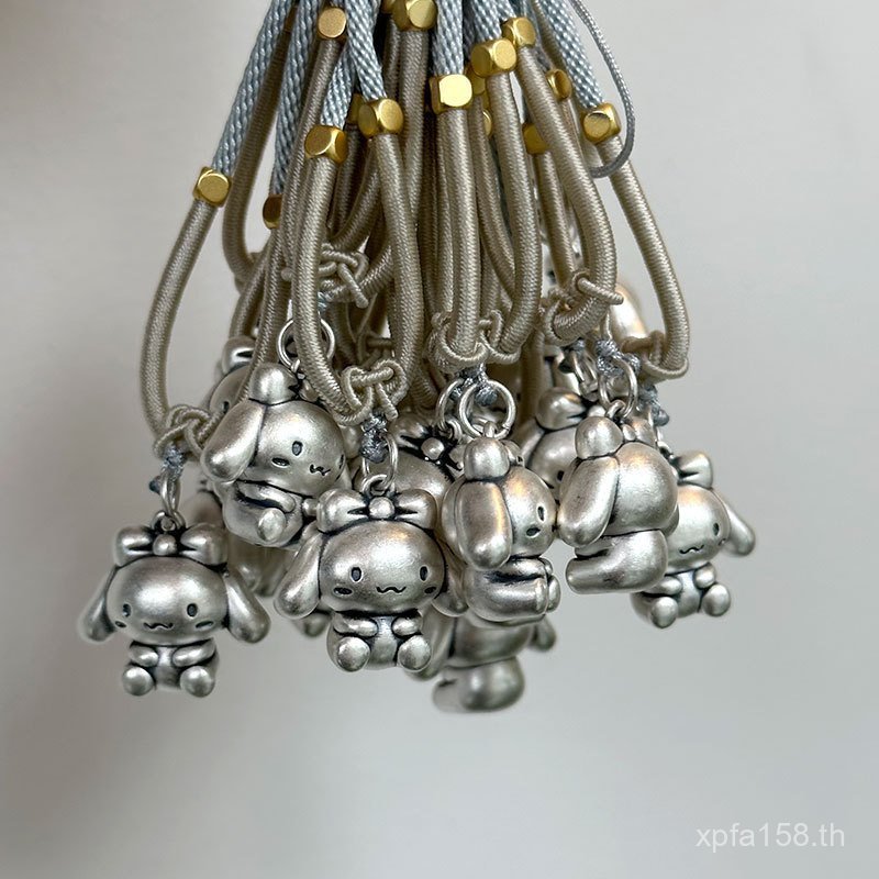 Yugui สุนัข N0171 Handmade เงินแท้กระต่ายปี 3Ds999 Simple Retro สร้อยคอผลิตภัณฑ์ใหม่ Craft เสื้อกันห