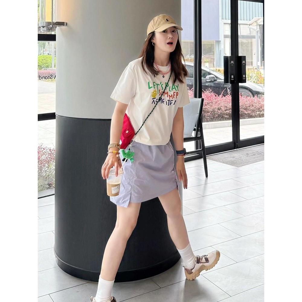 3543543COD ผ้าฝ้ายแท้คุณภาพสูง 200g หวีแน่นผ้าฝ้าย 100% Live ผลิตภัณฑ์เดียวกัน (การพิมพ์ด้านหน้า) เส