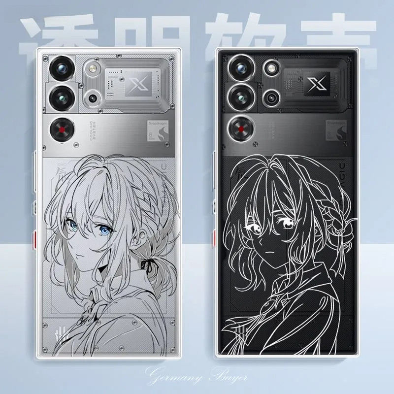 สําหรับเคสโทรศัพท์ RedMagic 10 Pro RedMagic 10S Pro Soft Case ฝาครอบสําหรับเล่นเกมโปร่งใส