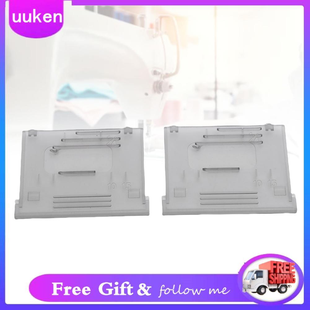 Uukendh Uukendh ฝาครอบกระสวยโปร่งใสแผ่น 2 ชิ้นชุดสไลด์สำหรับ BB370 BM2800 BM2800CT BM2800FG ป้องกันป้องกันการแตกหักของด้ายอายุการใช้งานยาวนานบำรุงรักษาง่าย