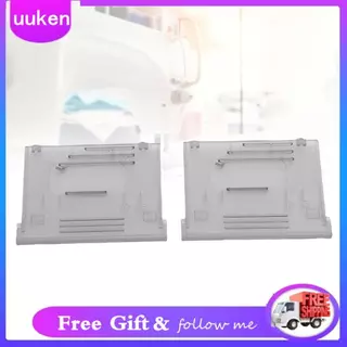 Uukendh Uukendh ฝาครอบกระสวยโปร่งใสแผ่น 2 ชิ้นชุดสไลด์สําหรับ BB370 BM2800 BM2800CT BM2800FG ป้องกันป้องกันการแตกหักของด้ายอายุการใช้งานยาวนานบํารุงรักษาง่าย