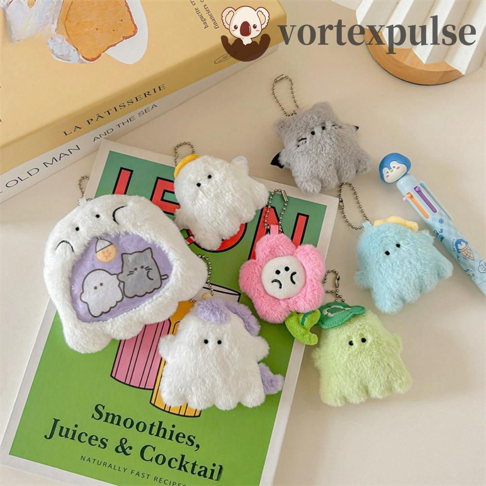 VORTEXPULSE Obaknu แม่เหล็กติดตู้เย็น, สุ่มสไตล์น่ารักแม่เหล็ก Obaku พวงกุญแจ, ตุ๊กตาน่ารักนุ่ม Mini