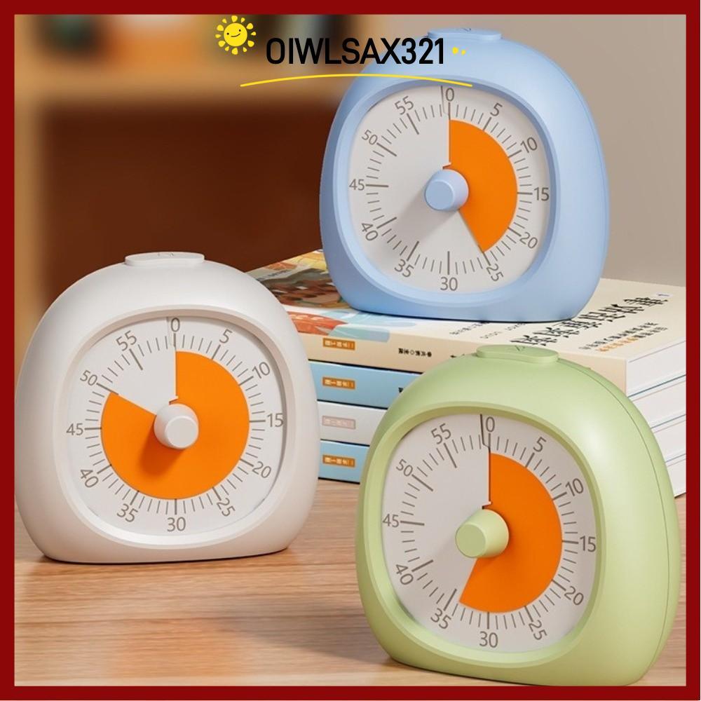 OIWLSAX321 Visual Timer, Silent 60 Minute Countdown Timer, ที่มีประโยชน์ Focus Aid พลาสติก Study Tim