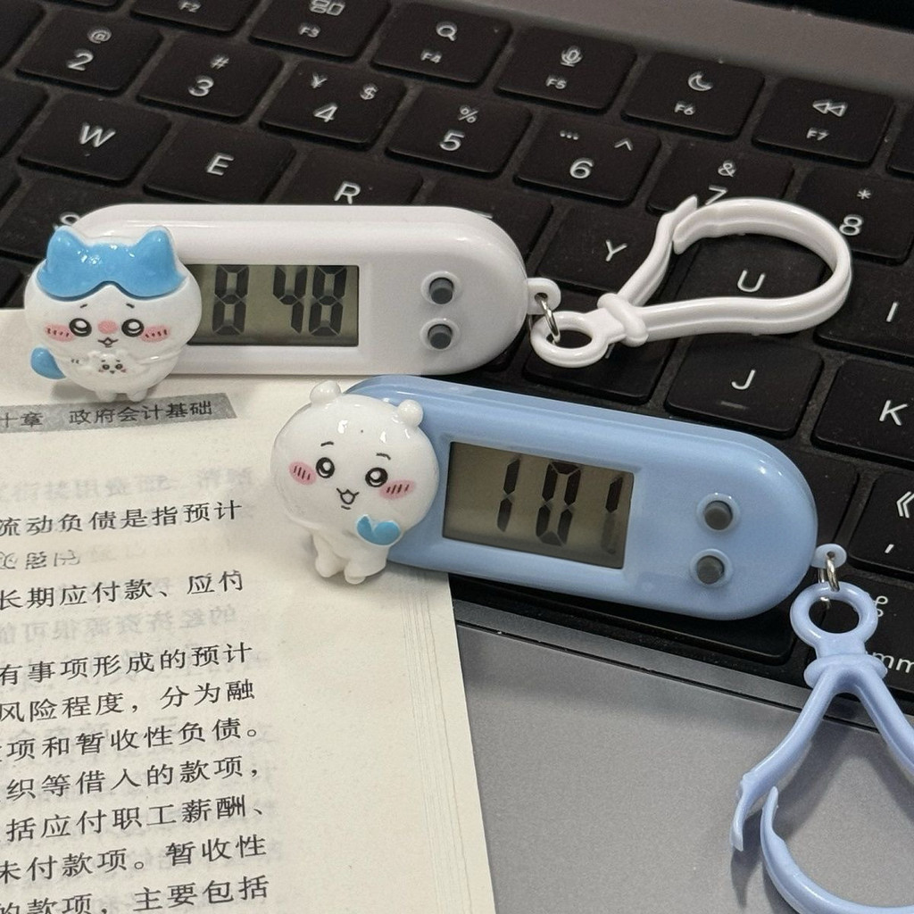 น่ารัก Jiyi Mini Wall นาฬิกาแบบพกพานักเรียน Mini นาฬิกาอิเล็กทรอนิกส์ทํางานการเรียนรู้สอบ Timetable 